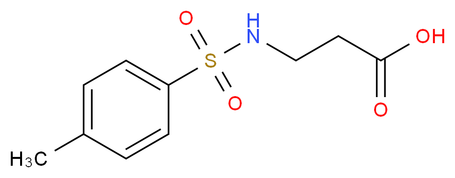 3-(Toluene-4-sulfonylamino)-propionic acid_Molecular_structure_CAS_42908-33-8)