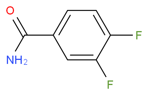 3,4-Difluorobenzamide_Molecular_structure_CAS_85118-04-3)
