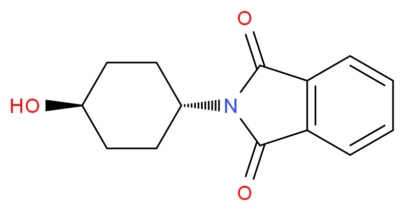 2-(trans-4-Hydroxycyclohexyl)isoindoline-1,3-dione_Molecular_structure_CAS_99337-98-1)