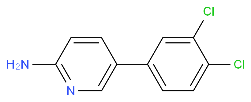 5-(3,4-Dichlorophenyl)pyridin-2-amine_Molecular_structure_CAS_926224-90-0)