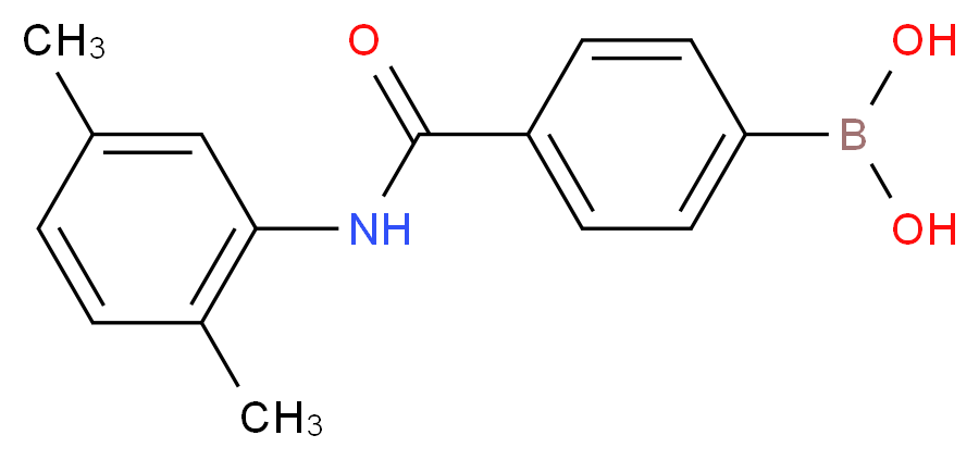 4-[(2,5-Dimethylphenyl)carbamoyl]benzeneboronic acid 96%_Molecular_structure_CAS_913835-40-2)