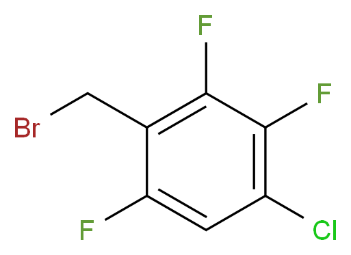 4-Chloro-2,3,6-trifluorobenzyl bromide_Molecular_structure_CAS_)