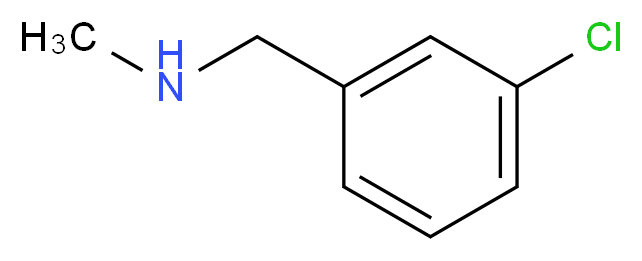 N-(3-chlorobenzyl)-N-methylamine_Molecular_structure_CAS_39191-07-6)