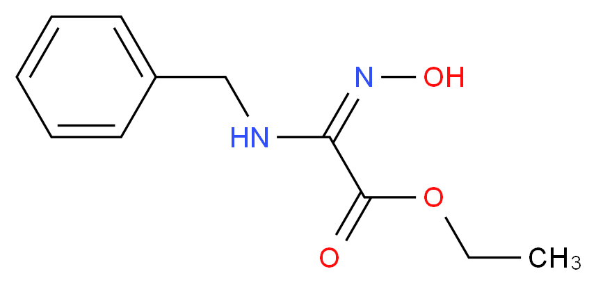 Ethyl 2-(benzylamino)-2-(hydroxyimino)acetate_Molecular_structure_CAS_)
