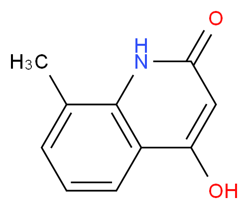 4-Hydroxy-8-methylquinolin-2(1H)-one_Molecular_structure_CAS_1677-42-5)