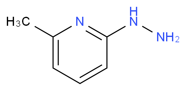2-Hydrazinyl-6-methylpyridine_Molecular_structure_CAS_5315-24-2)
