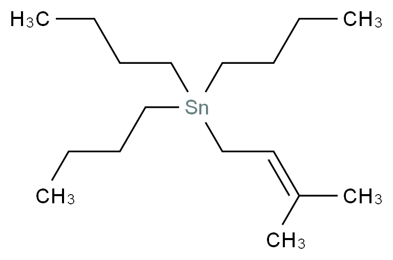 Tri-n-butyl(3-methyl-2-butenyl)tin_Molecular_structure_CAS_53911-92-5)