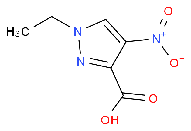 1-Ethyl-4-nitro-1H-pyrazole-3-carboxylic acid_Molecular_structure_CAS_)