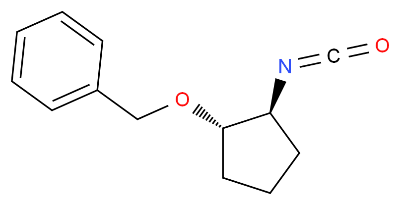 (1R,2R)-(-)-2-Benzyloxycyclopentyl isocyanate_Molecular_structure_CAS_737001-14-8)