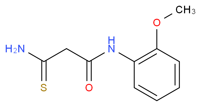 3-amino-N-(2-methoxyphenyl)-3-thioxopropanamide_Molecular_structure_CAS_)