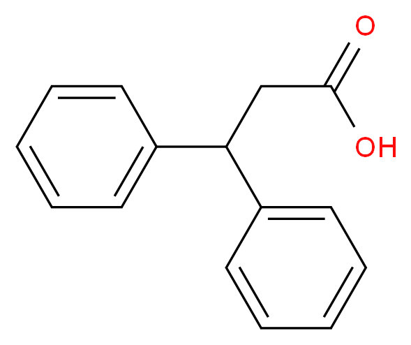 3,3-diphenylpropanoic acid_Molecular_structure_CAS_)