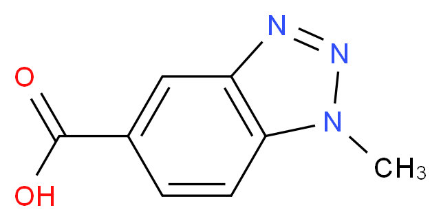 1-methyl-1H-1,2,3-benzotriazole-5-carboxylic acid_Molecular_structure_CAS_305381-67-3)