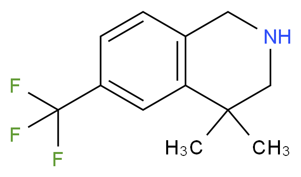 4,4-DiMethyl-6-(trifluoroMethyl)-1,2,3,4-tetrahydroisoquinoline_Molecular_structure_CAS_1203684-72-3)