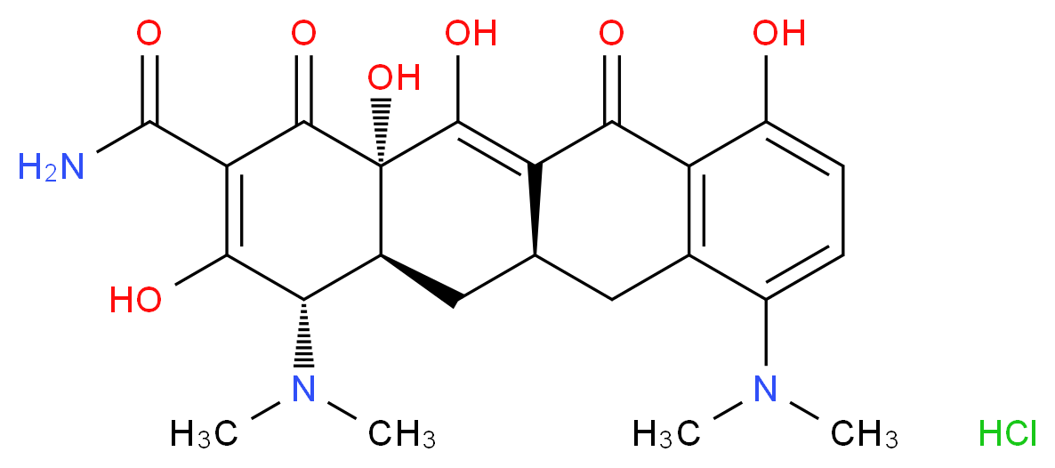 Minocycline hydrochloride_Molecular_structure_CAS_13614-98-7)