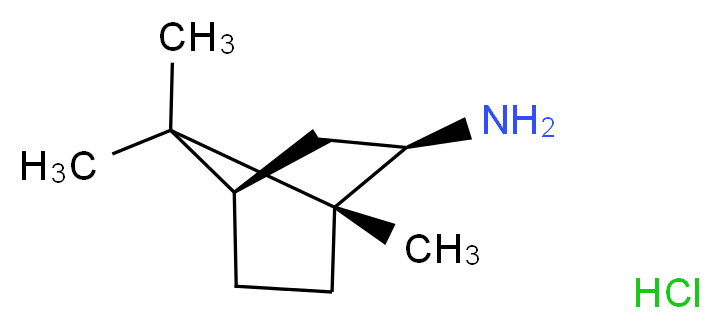 (R)-(-)-Isobornylamine hydrochloride_Molecular_structure_CAS_24629-78-5)