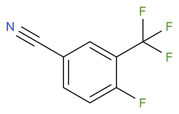 4-Fluoro-3-(trifluoromethyl)benzonitrile_Molecular_structure_CAS_67515-59-7)