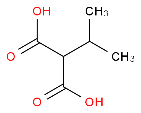 Isopropylmalonic acid_Molecular_structure_CAS_601-79-6)