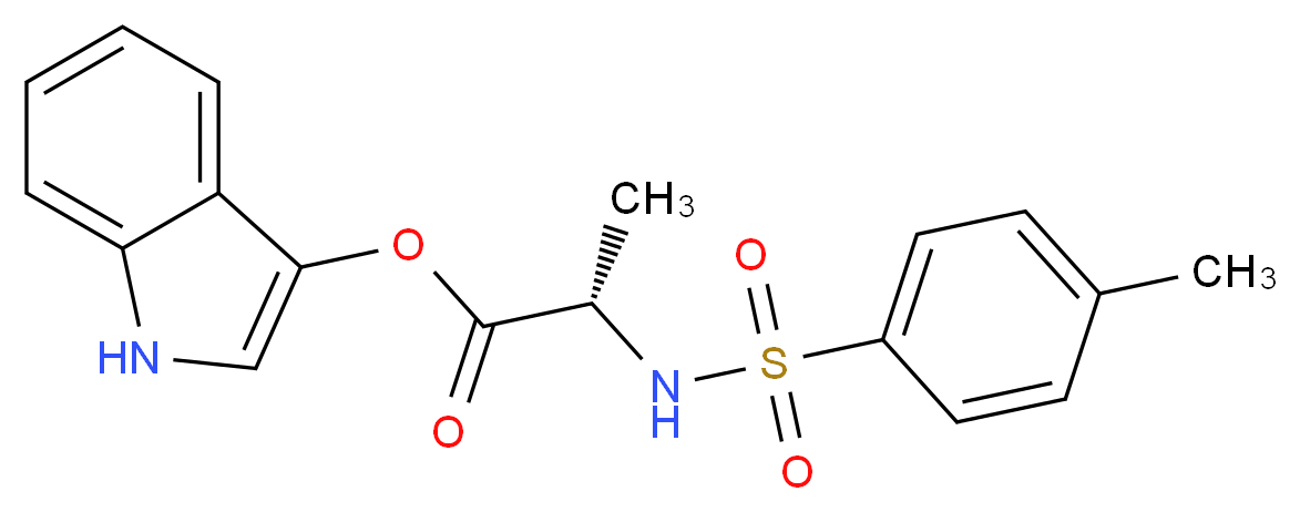 N-Tosyl-L-alanyloxyindole_Molecular_structure_CAS_75062-54-3)