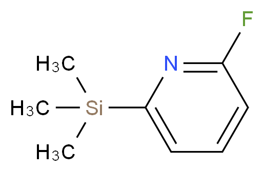 2-Fluoro-6-(triMethylsilyl)pyridine_Molecular_structure_CAS_847226-07-7)