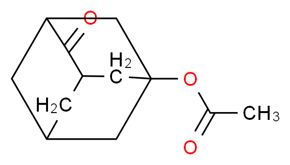 4-oxo-1-adamantyl acetate_Molecular_structure_CAS_63382-10-5)