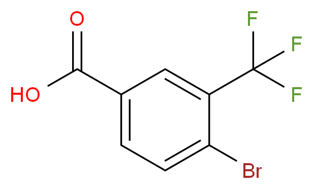 4-Bromo-3-(trifluoromethyl)benzoic acid_Molecular_structure_CAS_)