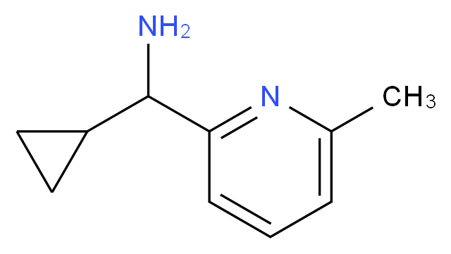 1-cyclopropyl-1-(6-methyl-2-pyridinyl)methanamine_Molecular_structure_CAS_1211162-77-4)