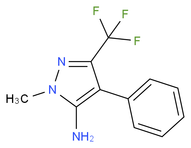 5-Amino-1-methyl-4-phenyl-3-(trifluoromethyl)-1H-pyrazole_Molecular_structure_CAS_63156-74-1)