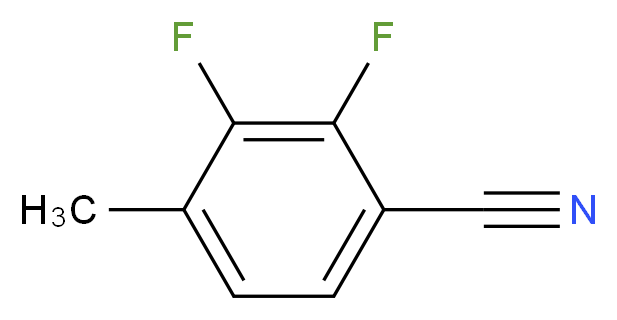 2,3-Difluoro-4-methylbenzonitrile_Molecular_structure_CAS_508203-48-3)