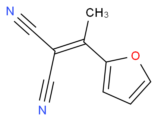 2-[1-(2-Furyl)ethylidene]malononitrile_Molecular_structure_CAS_62737-71-7)
