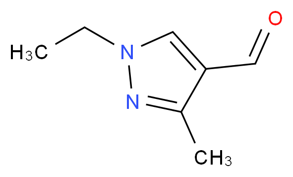 1-Ethyl-3-methyl-1H-pyrazole-4-carbaldehyde_Molecular_structure_CAS_)