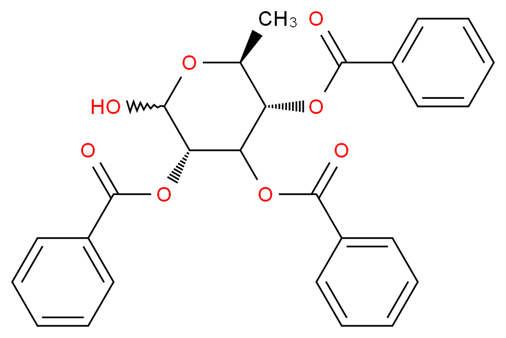 2,3,4-Tri-O-benzoyl-L-fucopyranose_Molecular_structure_CAS_485821-70-3)