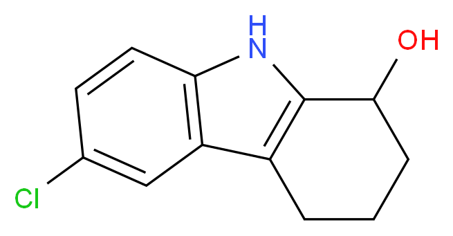 6-chloro-2,3,4,9-tetrahydro-1H-carbazol-1-ol_Molecular_structure_CAS_)