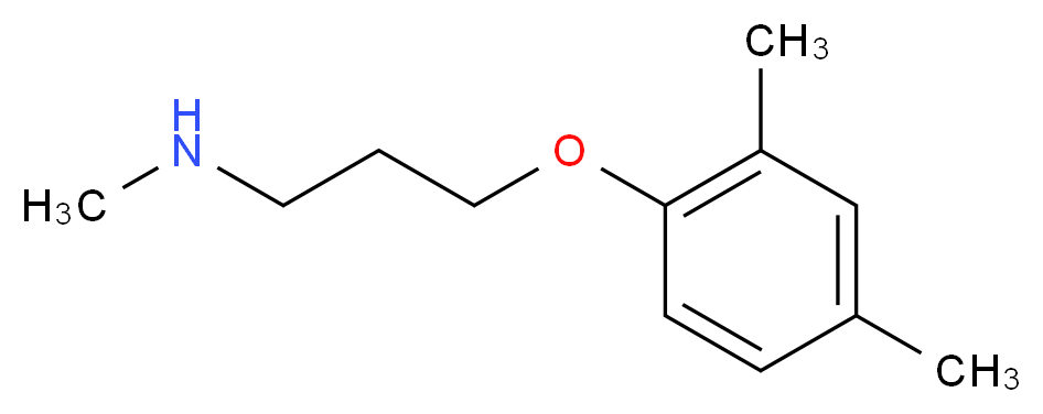 3-(2,4-dimethylphenoxy)-N-methyl-1-propanamine_Molecular_structure_CAS_91553-70-7)
