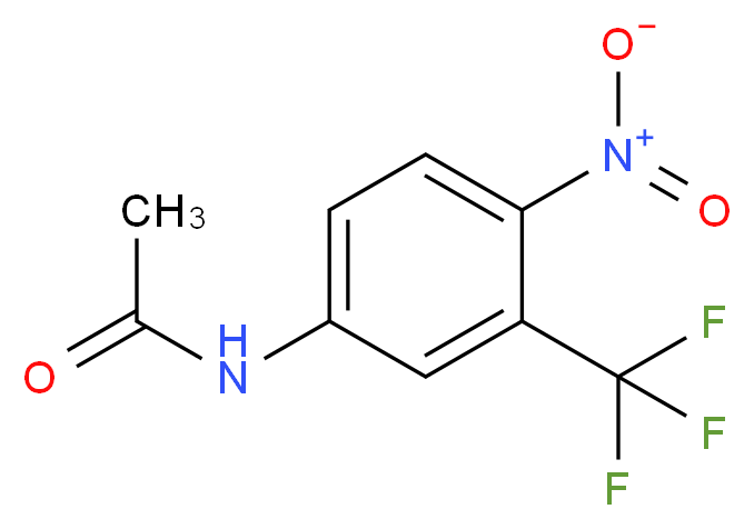 4-Nitro-3-(trifluoromethyl)acetanilide_Molecular_structure_CAS_393-12-4)