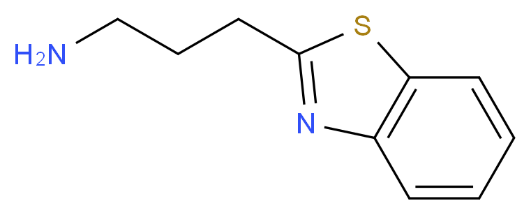 3-(1,3-benzothiazol-2-yl)-1-propanamine_Molecular_structure_CAS_51124-73-3)