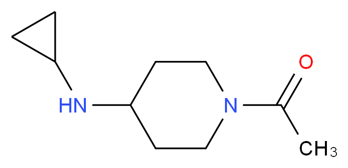 1-Acetyl-4-(cyclopropylamino)piperidine_Molecular_structure_CAS_)