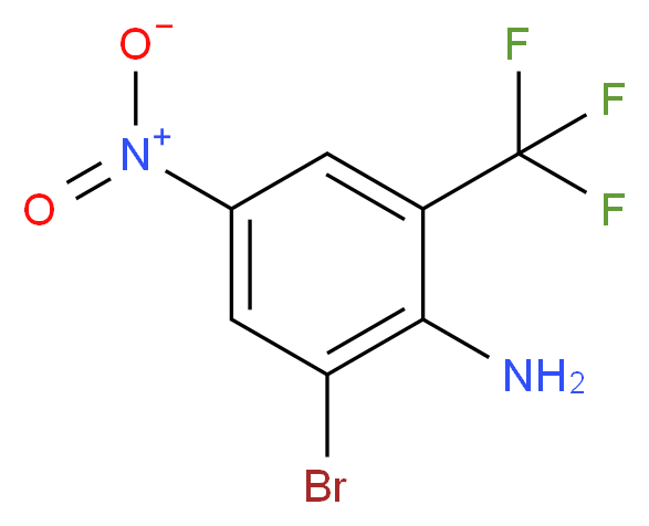 2-Amino-3-bromo-5-nitrobenzotrifluoride 95+%_Molecular_structure_CAS_400-66-8)