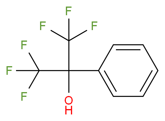 1,1,1,3,3,3-Hexafluoro-2-phenylpropan-2-ol 97%_Molecular_structure_CAS_718-64-9)