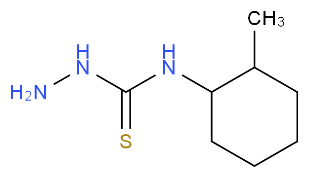 N-(2-methylcyclohexyl)hydrazinecarbothioamide_Molecular_structure_CAS_)