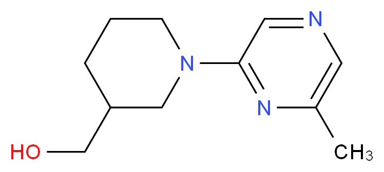 3-(Hydroxymethyl)-1-(6-methylpyrazin-2-yl)piperidine 95%_Molecular_structure_CAS_937795-91-0)