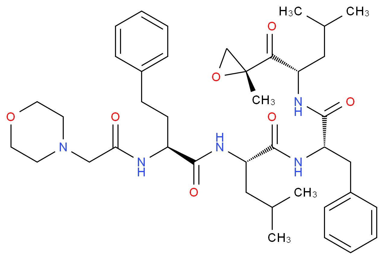 Carfilzomib (PR-171)_Molecular_structure_CAS_868540-17-4)