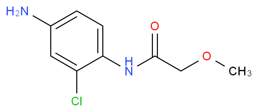 N-(4-Amino-2-chlorophenyl)-2-methoxyacetamide_Molecular_structure_CAS_)
