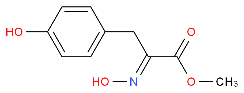 methyl (2E)-2-(N-hydroxyimino)-3-(4-hydroxyphenyl)propanoate_Molecular_structure_CAS_50563-23-0)