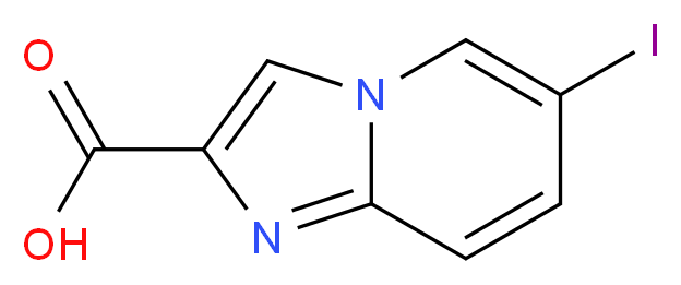 6-Iodoimidazo[1,2-a]pyridine-2-carboxylic acid_Molecular_structure_CAS_478040-59-4)