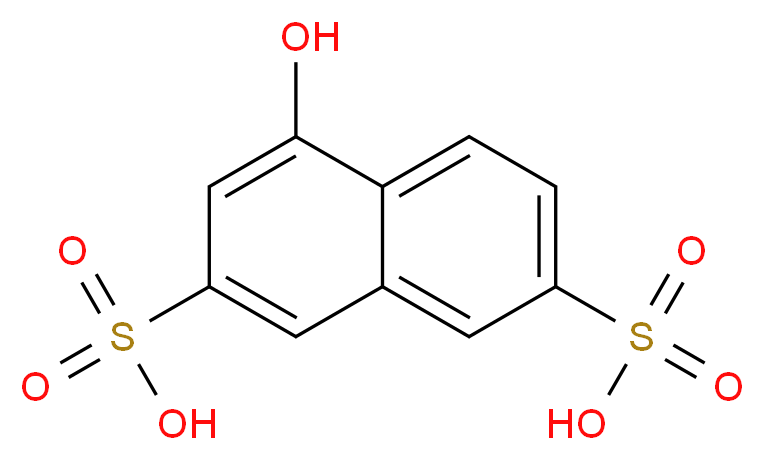 1-naphthol-3,6-disulfonic acid_Molecular_structure_CAS_578-85-8)