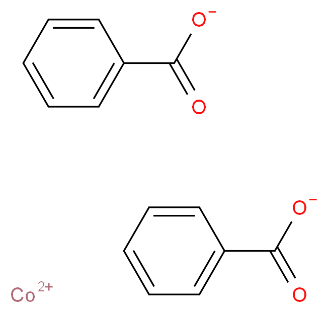 Cobalt(II) benzoate_Molecular_structure_CAS_932-69-4)