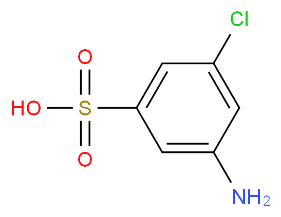 3-amino-5-chlorobenzene-1-sulfonic acid_Molecular_structure_CAS_)