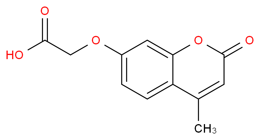 [(4-Methyl-2-oxo-2H-chromen-7-yl)oxy]acetic acid_Molecular_structure_CAS_64700-15-8)