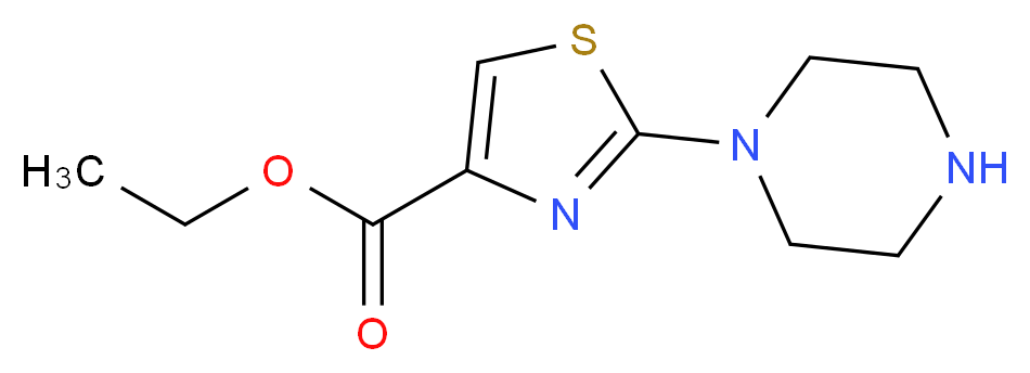 Ethyl 2-piperazin-1-yl-thiazole-4-carboxylate_Molecular_structure_CAS_104481-24-5)