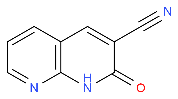 2-Oxo-1,2-dihydro-1,8-naphthyridine-3-carbonitrile_Molecular_structure_CAS_60467-72-3)